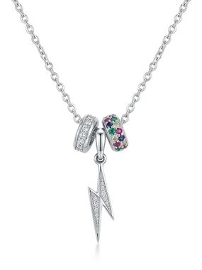 NWOT Melinda Maria ICONS Lightning Bolt Charm & (2) Spacers